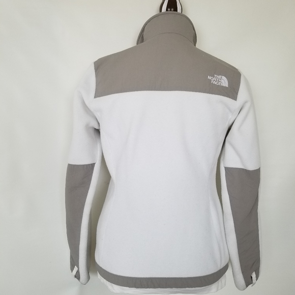The North Face Iconic Polartec fleece Denali Jacket White XS - Picture 8 of 16